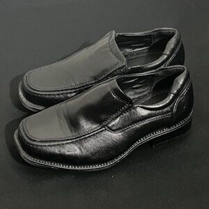 Drexlite Black Dress Shoes Size 13W Youth